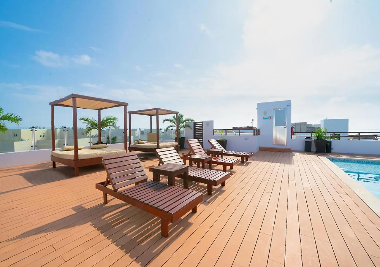 Beachfront Penthouse With 3 Bedrooms & Ocean View - Las Nubes Playa del Carmen Mexico